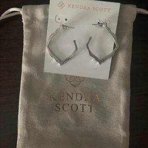 Kendra Scott Silver Miku Earrings
